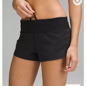 LULULEMON Sleek Black Women's Athletic Shorts